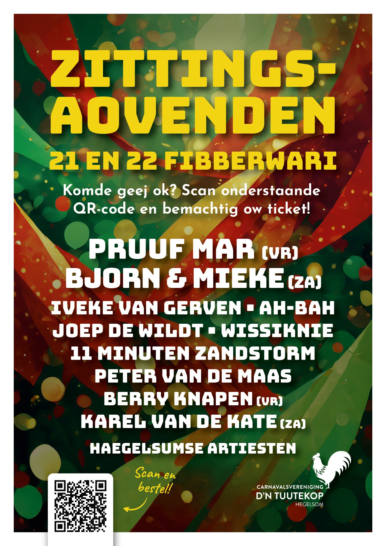 Poster Zittinsavonden 2025